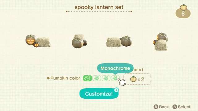 animal crossing new horizons, spooky furniture