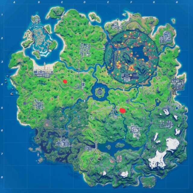 Fortnite witch broom locations
