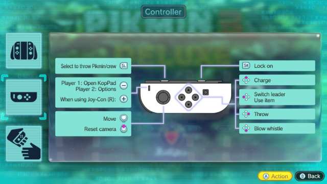 Controls Guide for Pikmin 3 Deluxe