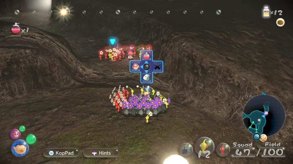 How to Use Ultra-Spicy Spray in Pikmin 3 