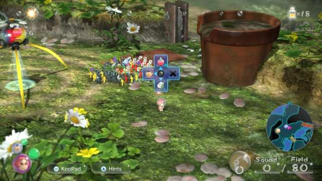 how to switch characters in pikmin 3 deluxe