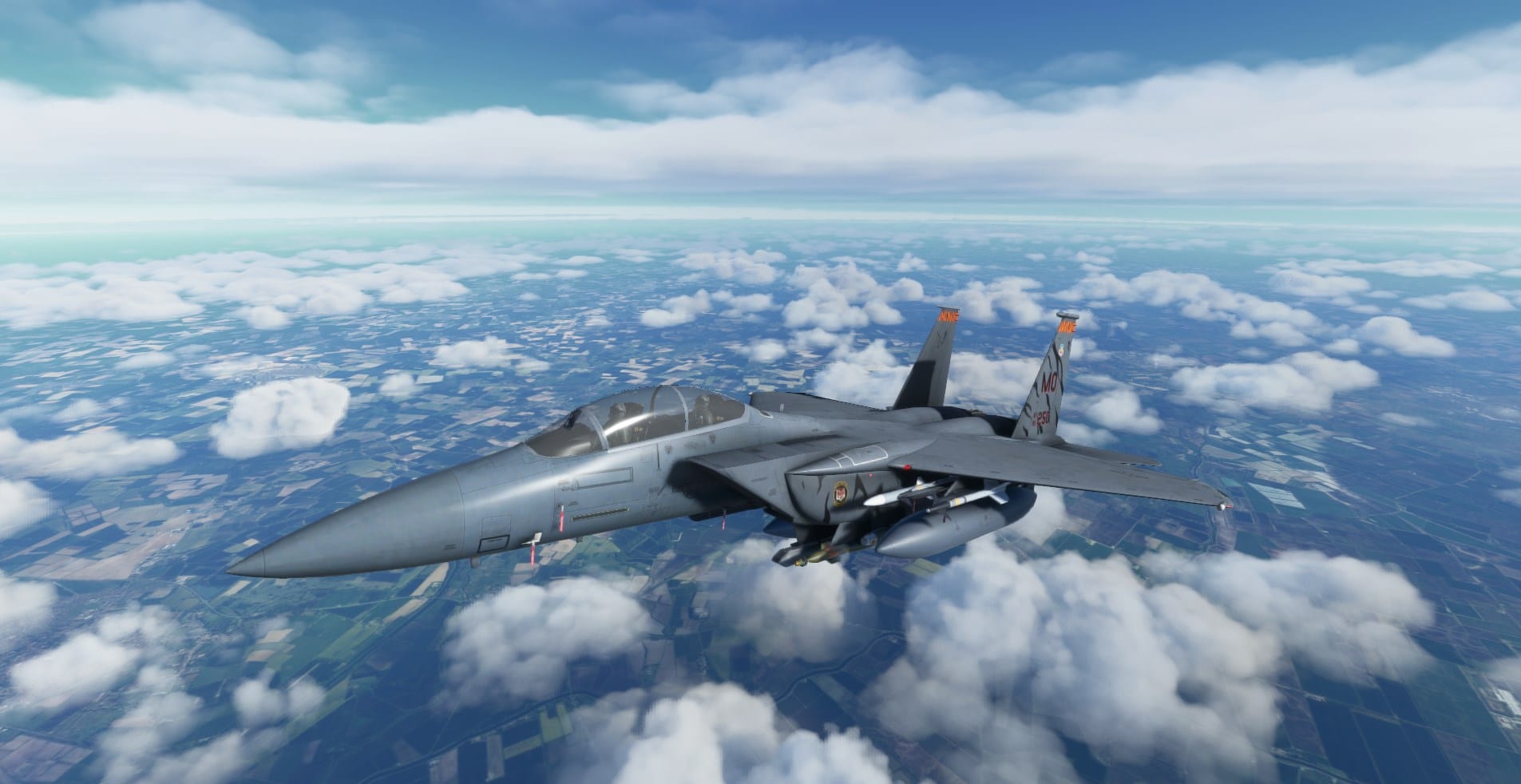 F 15 For Microsoft Flight Simulator Gets Dev Update Including Strike Eagle Hud P 47 Announced