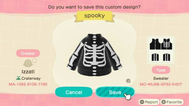 Spooky Skeleton Sweater