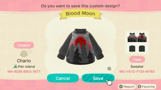 Blood Moon Sweater