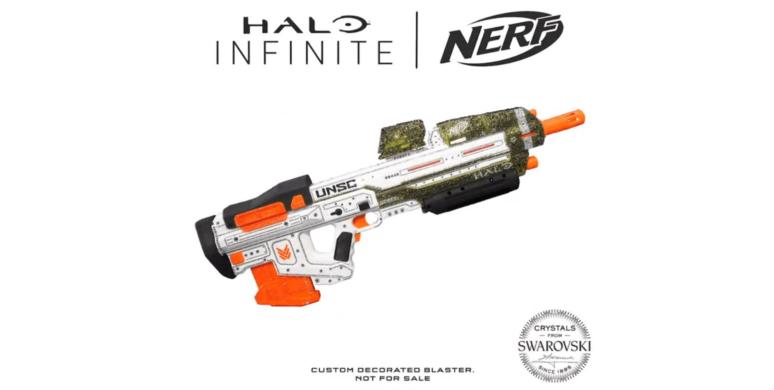 You Wanted a Infinite Nerf Gun Covered 16,000 Swarovski Crystals Right Now is Your First & Only Chance to Get One