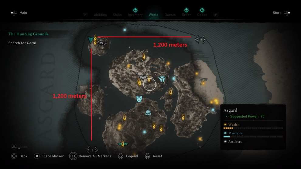 Here's How Big Assassin's Creed Valhalla's Map Is (Measured) - Twinfinite