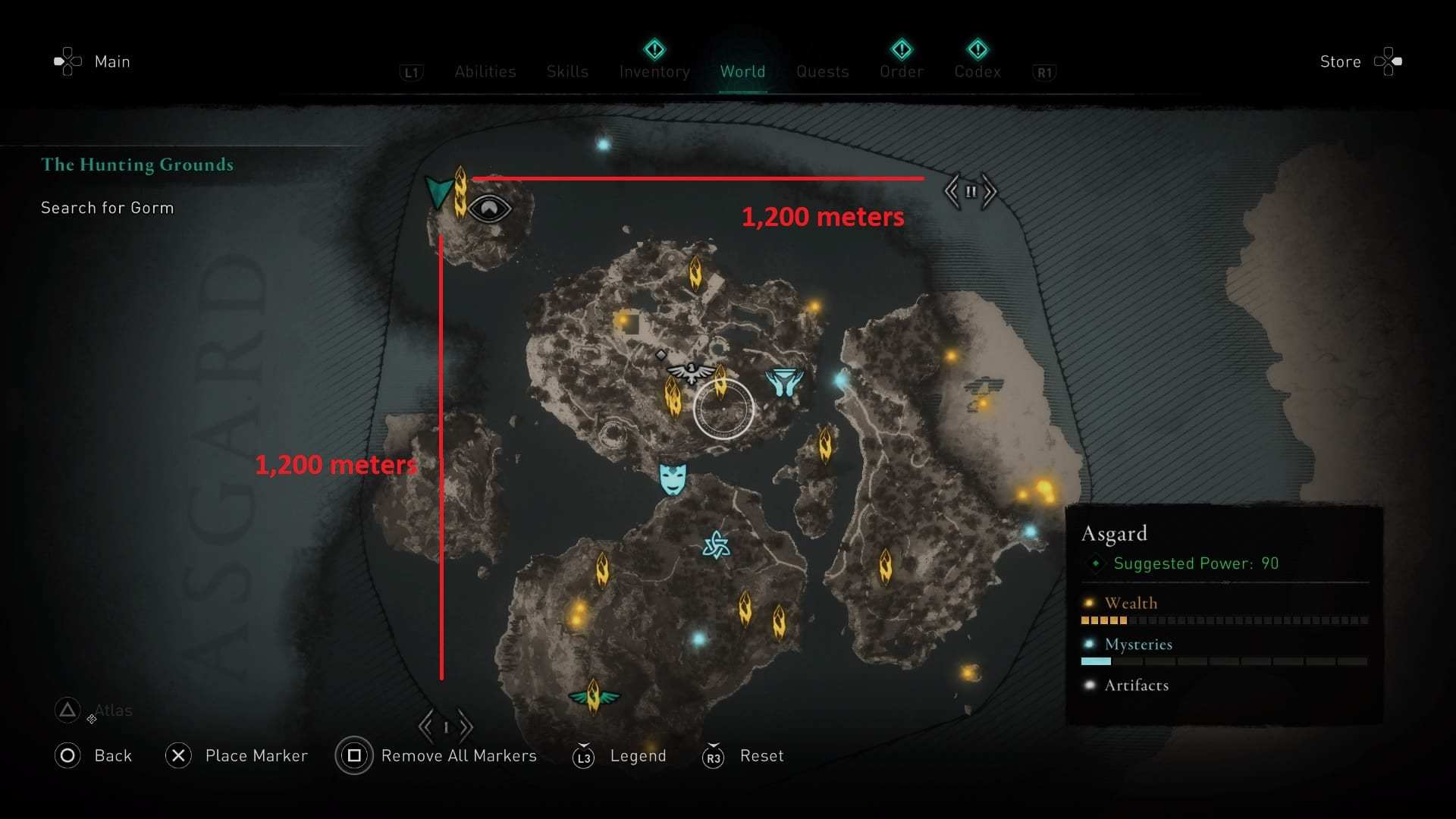 Here's How Big Assassin's Creed Valhalla's Map Is (Measured) - Twinfinite