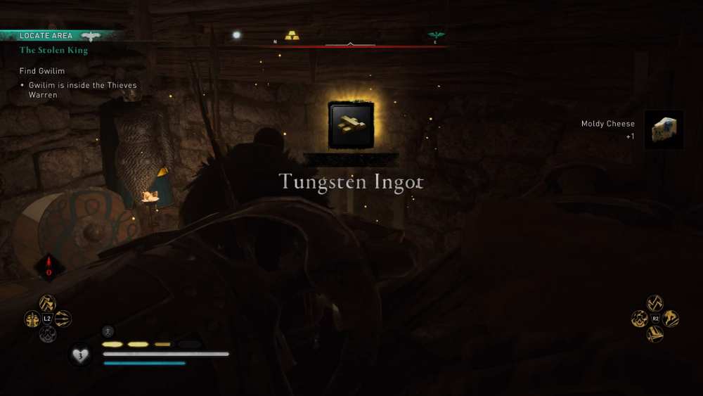 Assassin's Creed Valhalla How to Get Tungsten Ingot