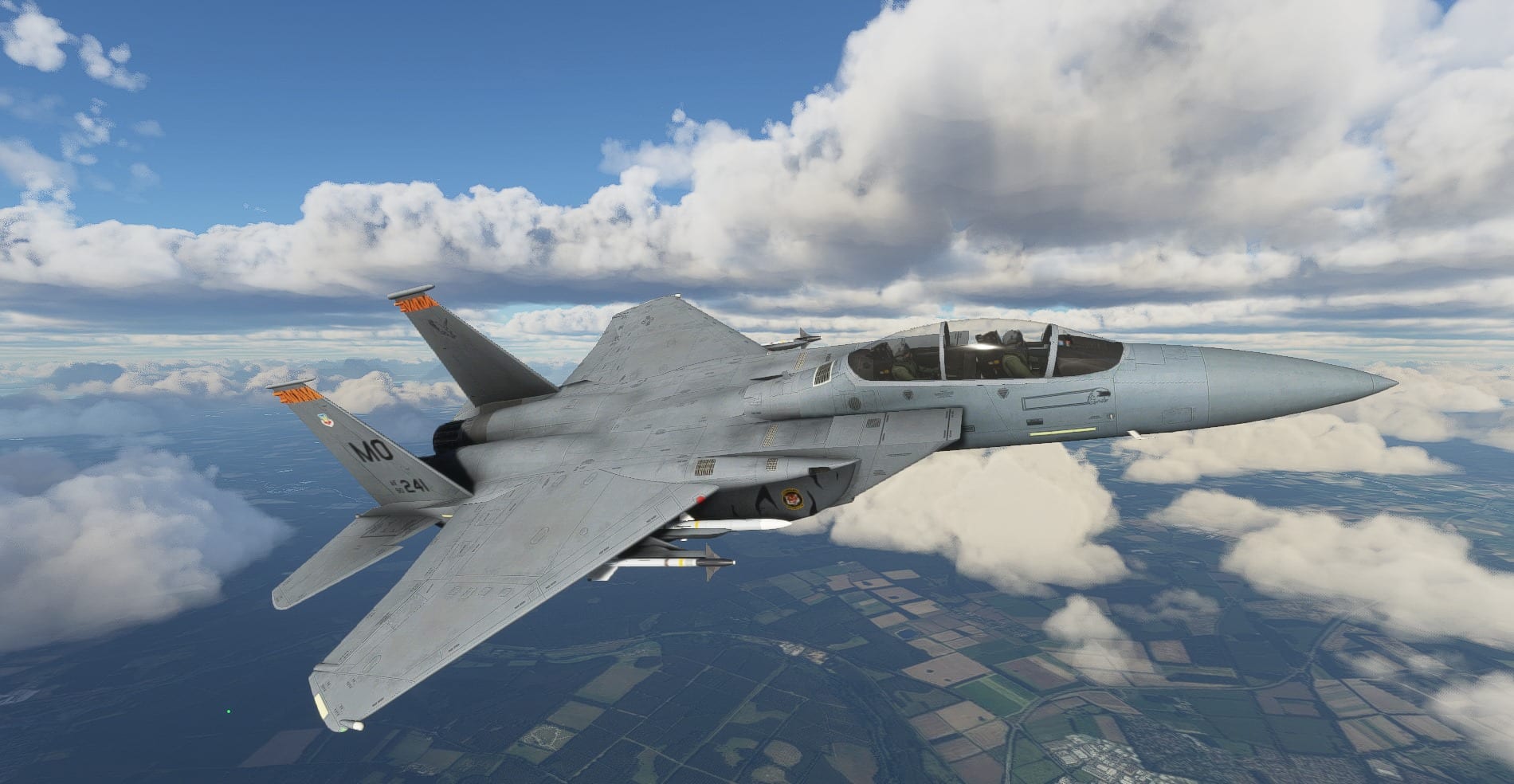 Microsoft Flight Simulator F 15 Add On Shows New Screenshots Of The Strike Eagle Its Cockpit