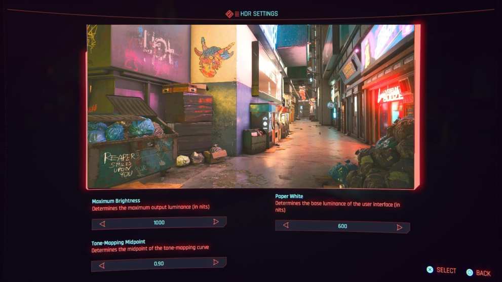 These are the best Cyberpunk 2077 HDR settings.