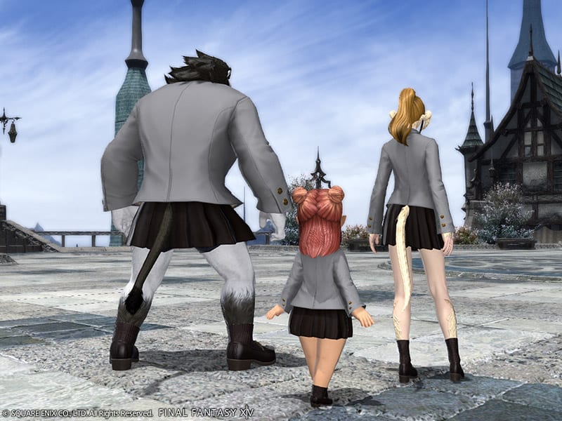 Ffxiv collegiate skirt