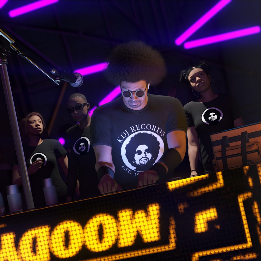 GTA Online _ 12 7 2020 _ The Music Locker _ Moodymann