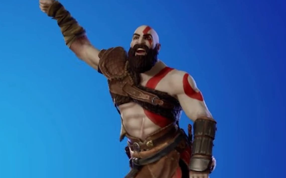 Y'all, Kratos Can Break It Down in Fortnite