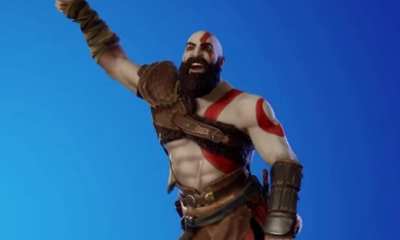 kratos, fortnite, god of war