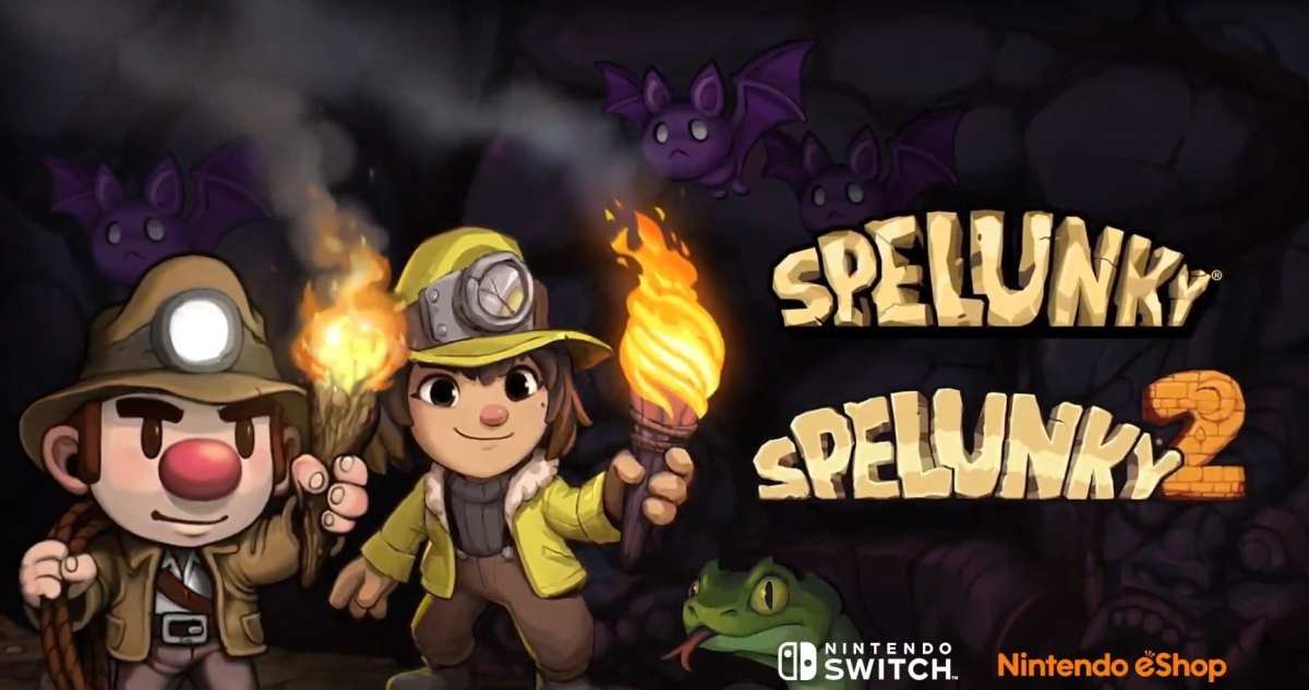 Spelunky 1 and 2 on switch