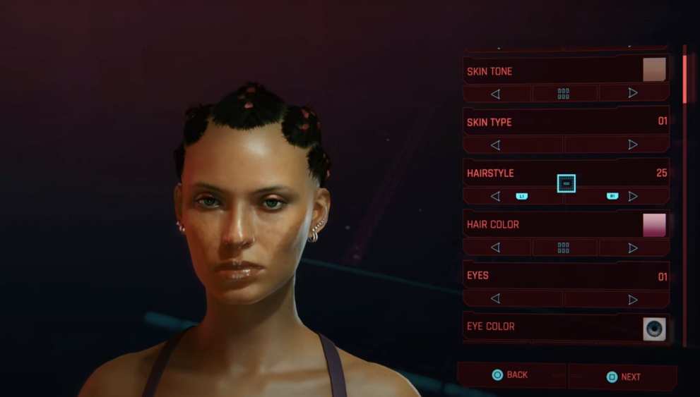 cyberpunk 2077 hairstyles