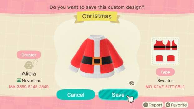 Santa Suit Sweater