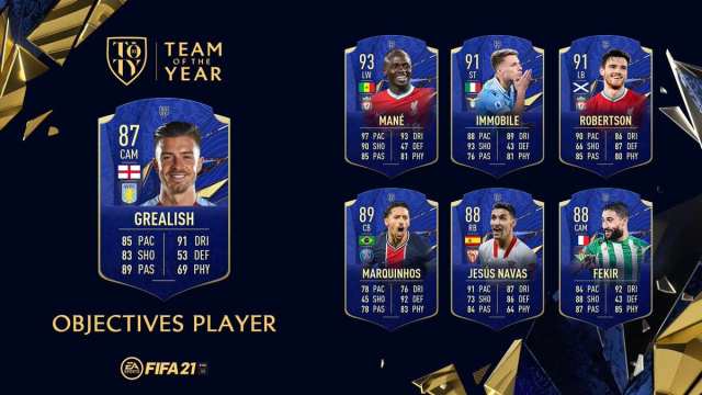 fifa 21, toty honorable mention grealish objectives