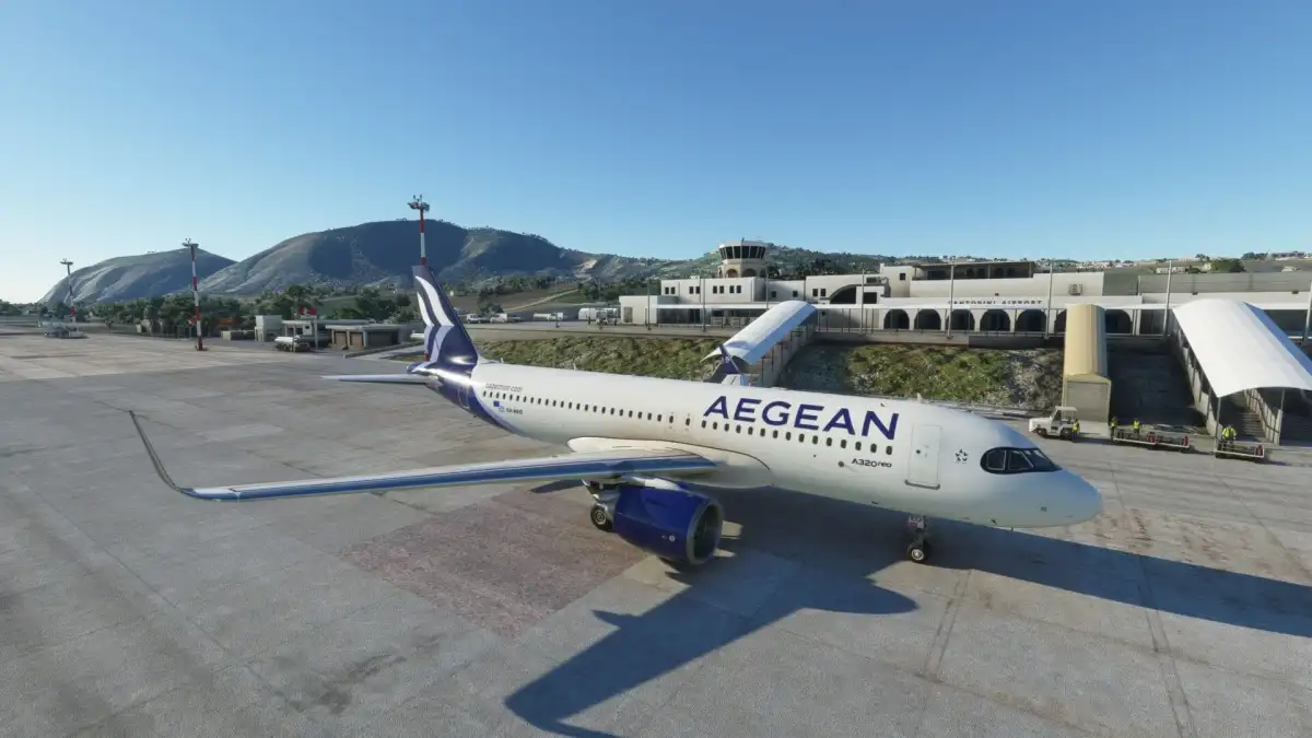 Microsoft Flight Simulator Santorini Airport