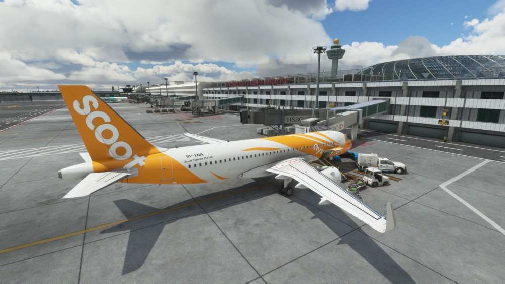 Microsoft Flight Simulator Singapore Airport Review