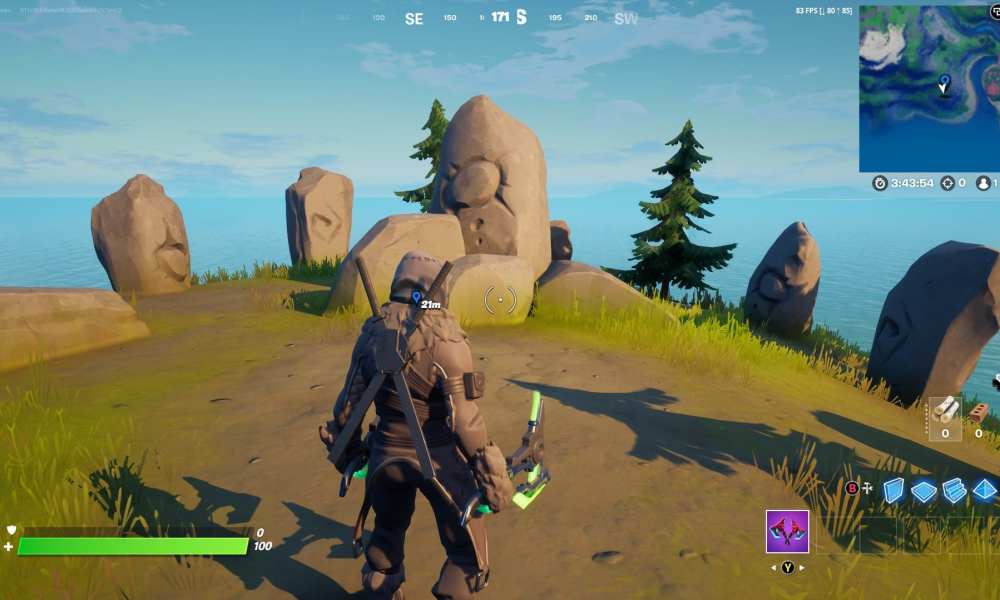 Fortnite Where to Emote at Stone Statues (Week 9 Challenge)