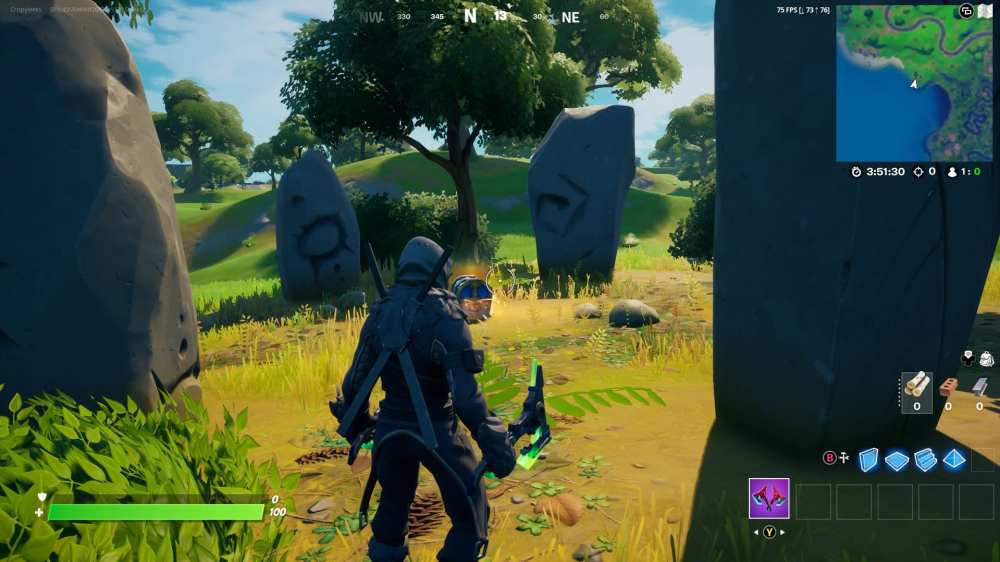 Fortnite Where to Emote at Stone Statues (Week 9 Challenge)
