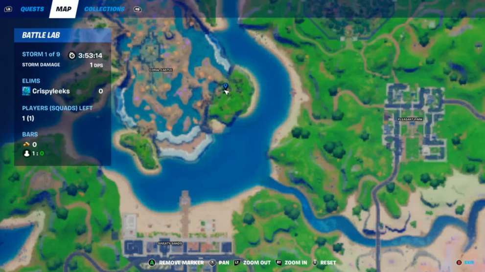 fortnite crashed plane black box location