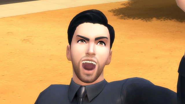 Realistic Vampire Teeth in Sims 4