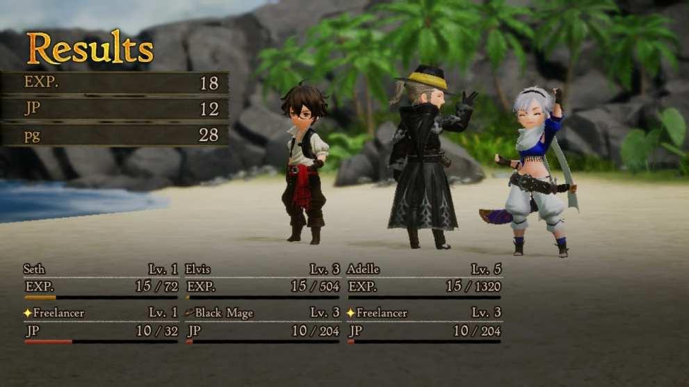 bravely default 2 job system