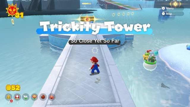 Bowsers Fury Trickity Tower Shines