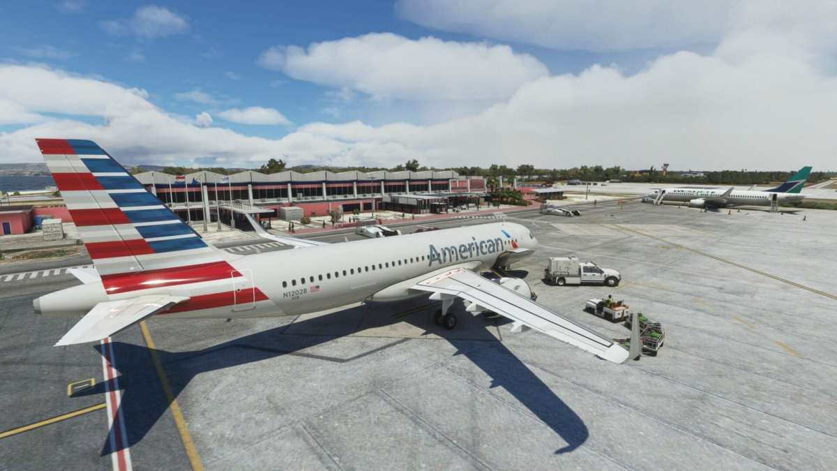 Microsoft Flight Simulator Bonaire Flamingo Airport