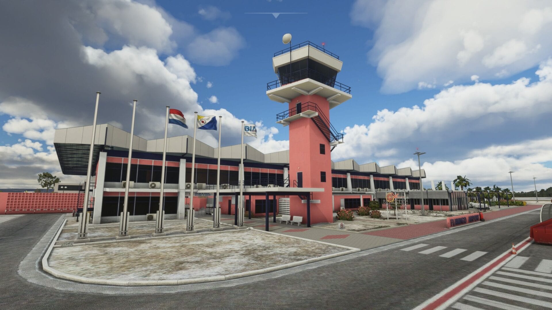Microsoft Flight Simulator Bonaire Flamingo Airport