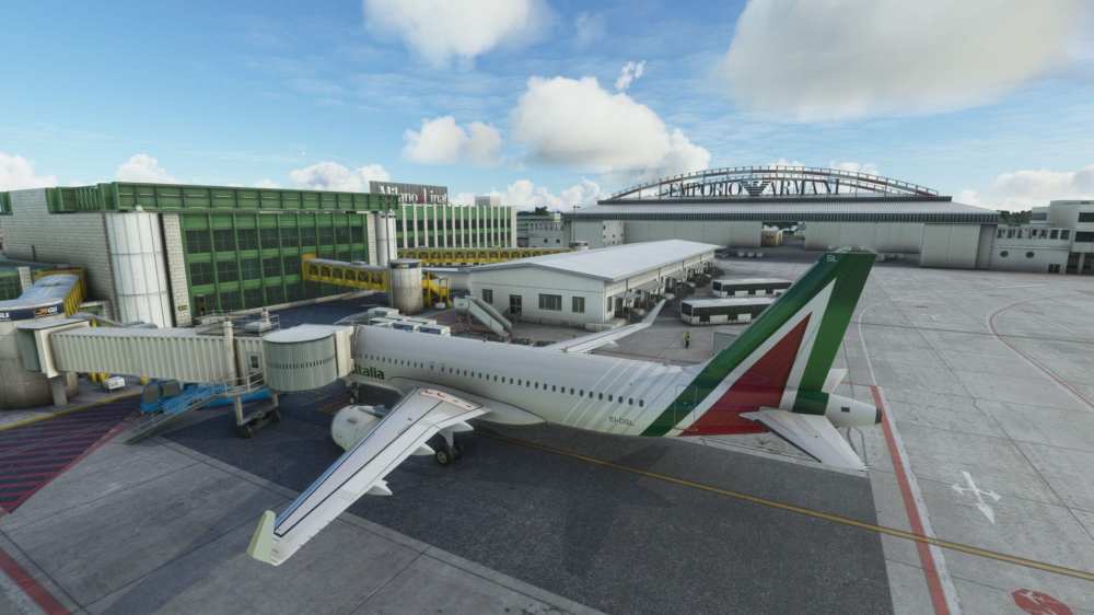 Milano Linate for Microsoft Flight Somulator Critic Review