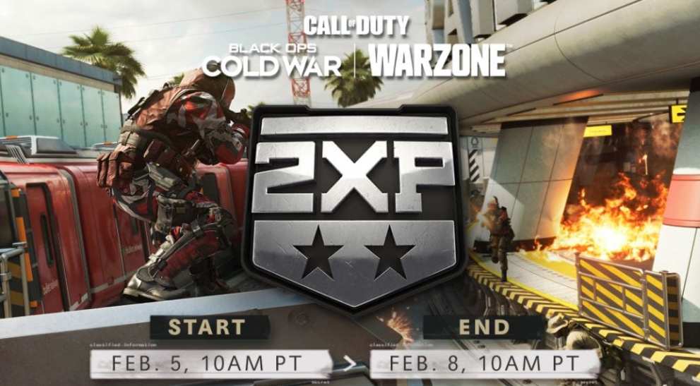 Call of Duty double exp weekend