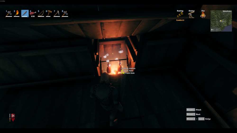 Valheim How to Cook Meat