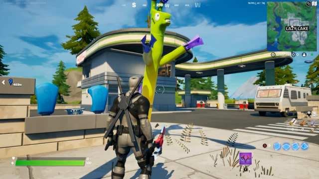 where to find inflatable tubemen llamas in fortnite