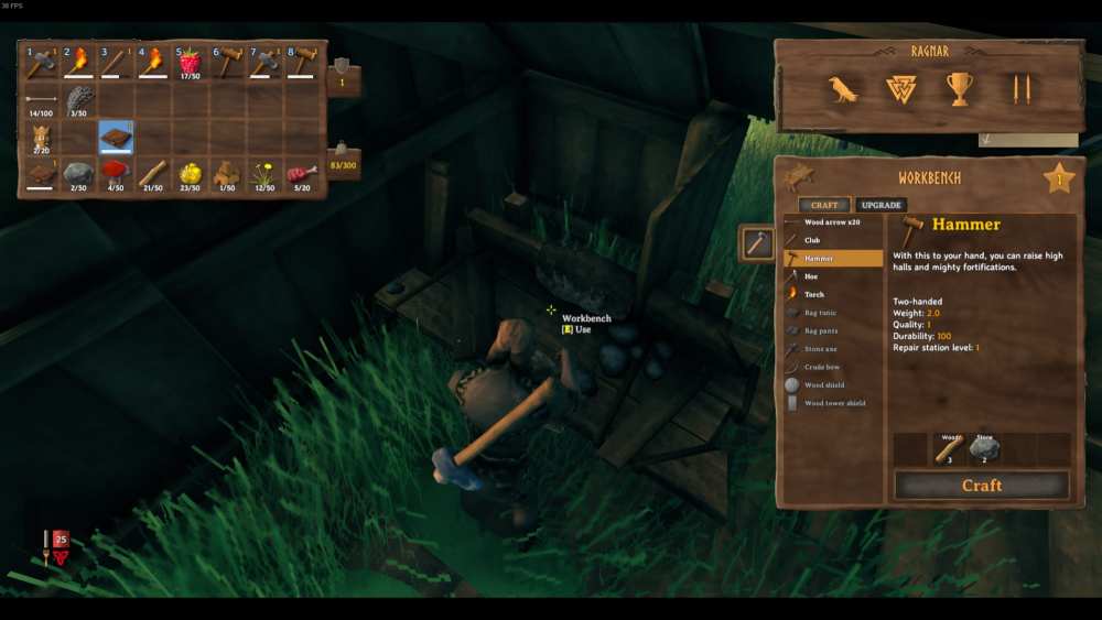 Valheim How to Repair Tools