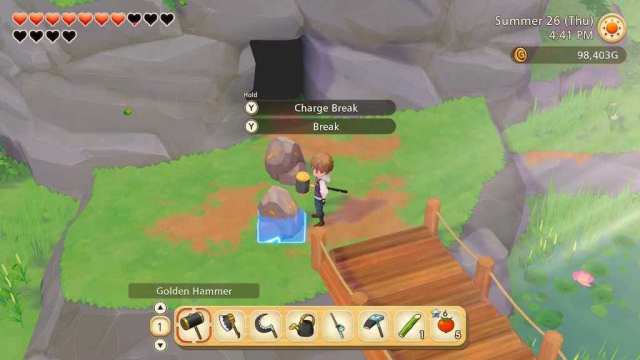 Gold Ore Story of Seasons: Pioneers of Olive Town