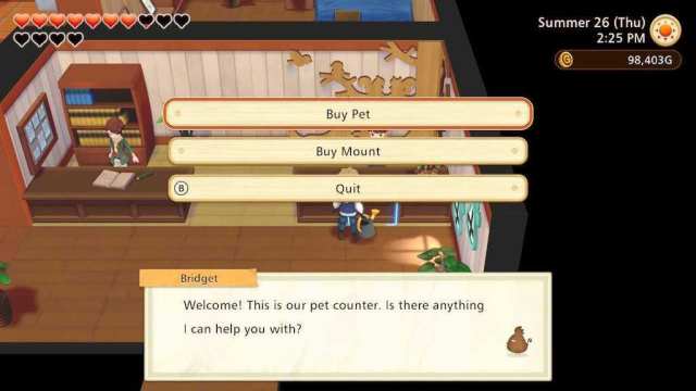Cats and dogs story of seasons: pioneers of olive town