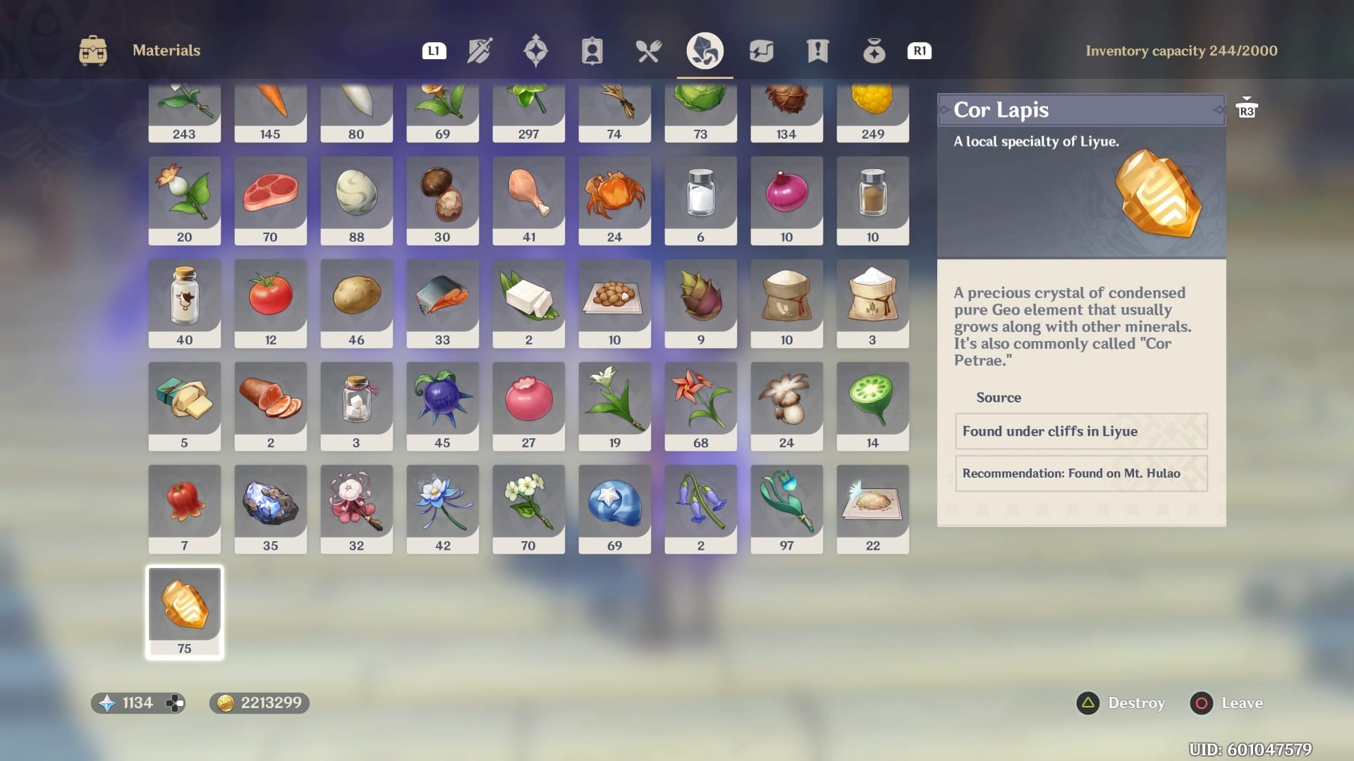 Genshin Impact Where to Find Cor Lapis & What It's Used For