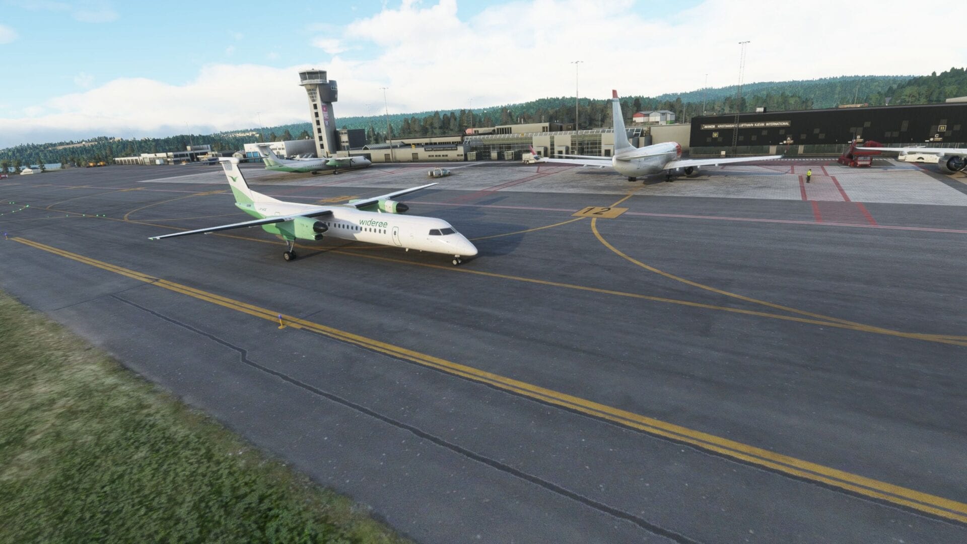 Microsoft Flight Simulator Kristiansand Airport Review 