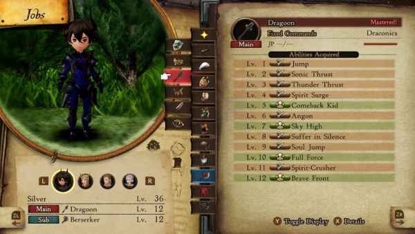  best passive ability combinations in Bravely Default 2.