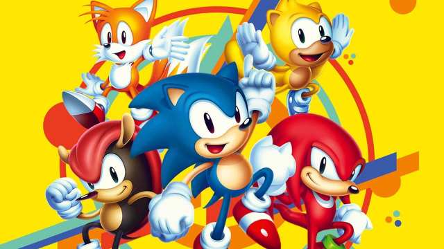 The cast of characters in Sonic Mania Plus