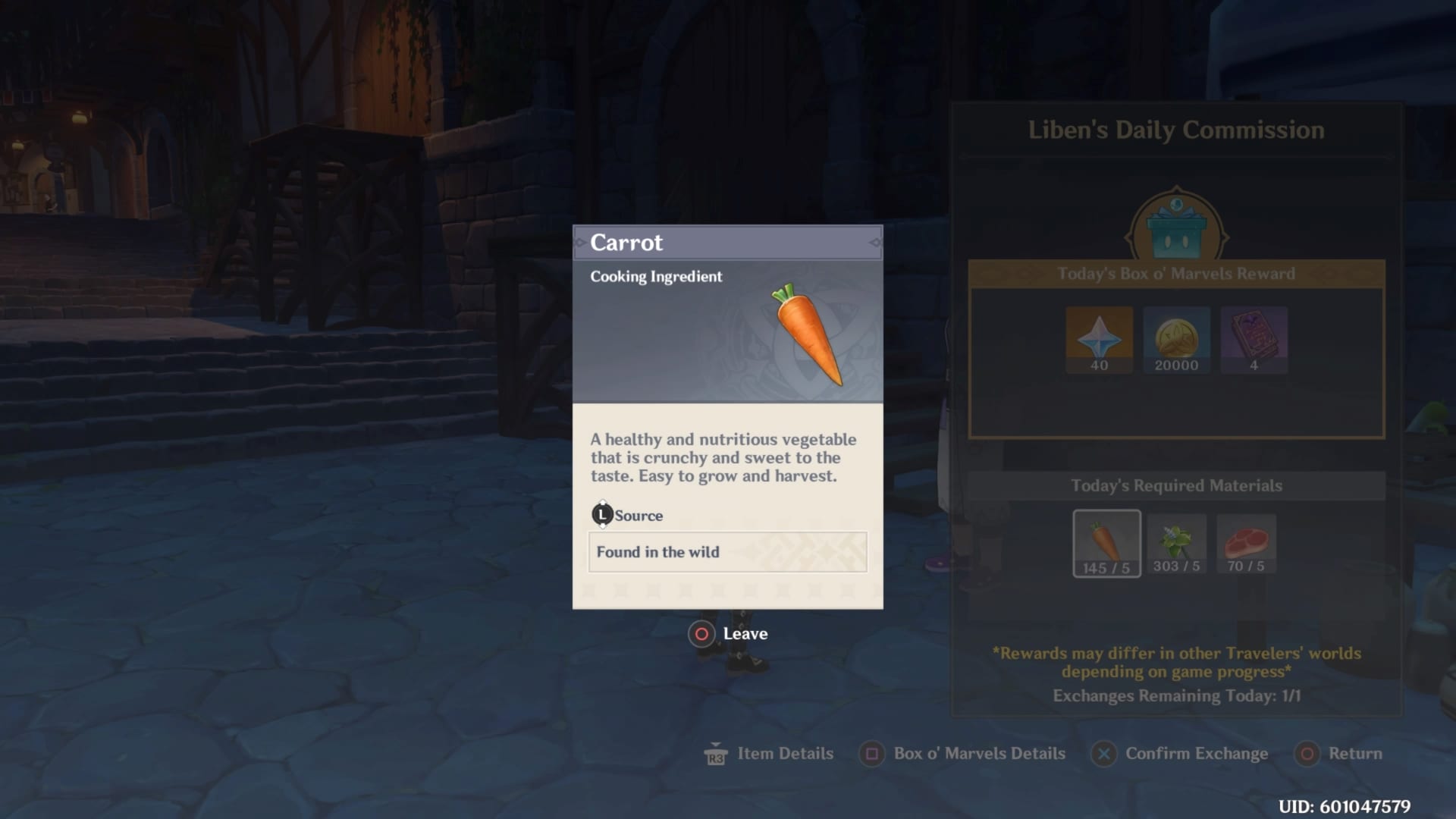 Genshin Impact Where to Find Carrots & What They're For