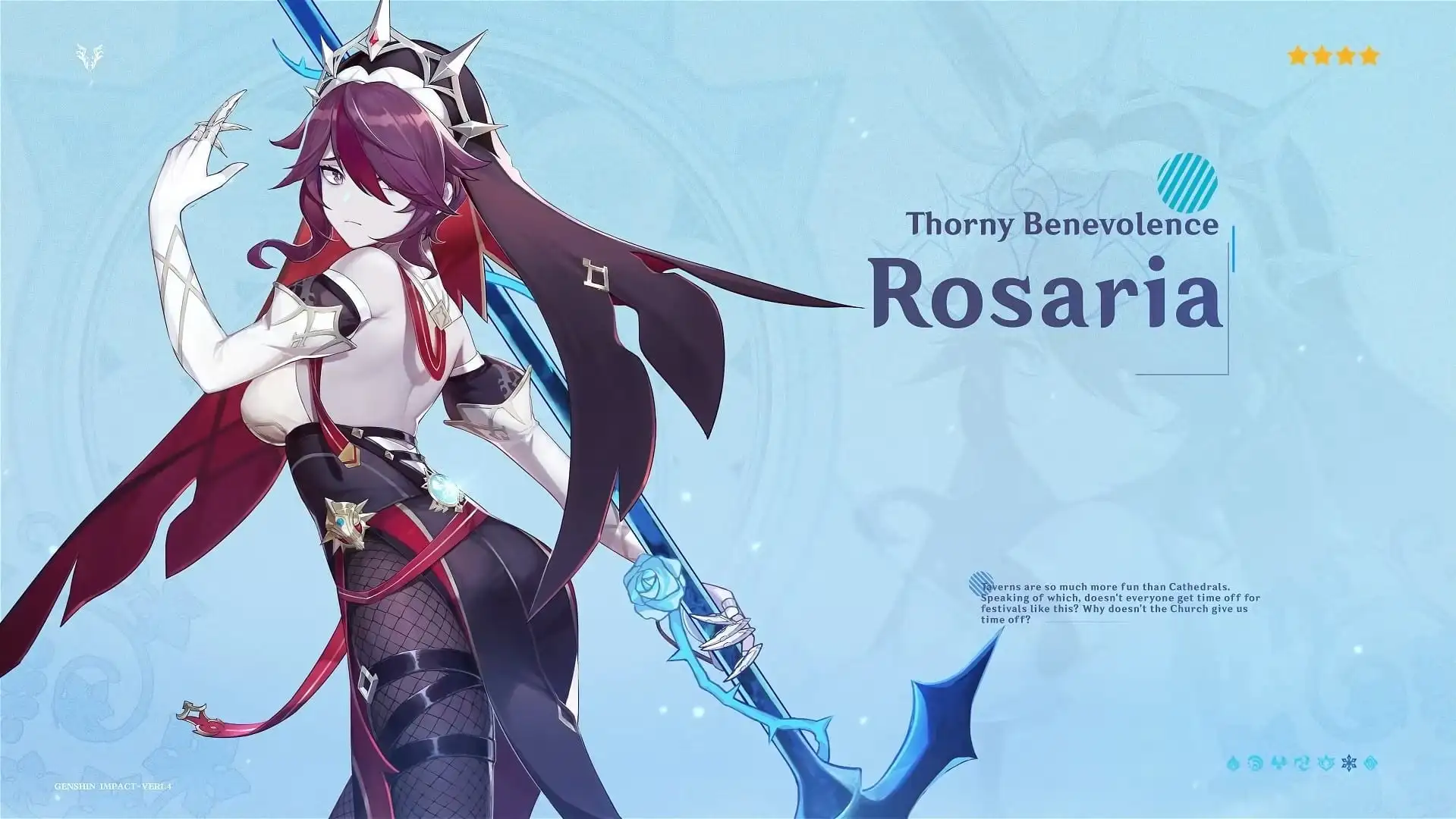 Rosaria, Genshin Impact Wiki