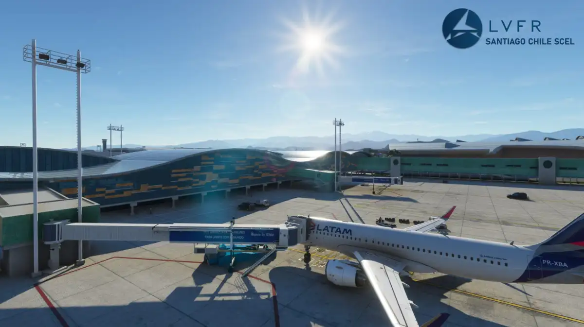 Microsoft Flight Simulator Santiago