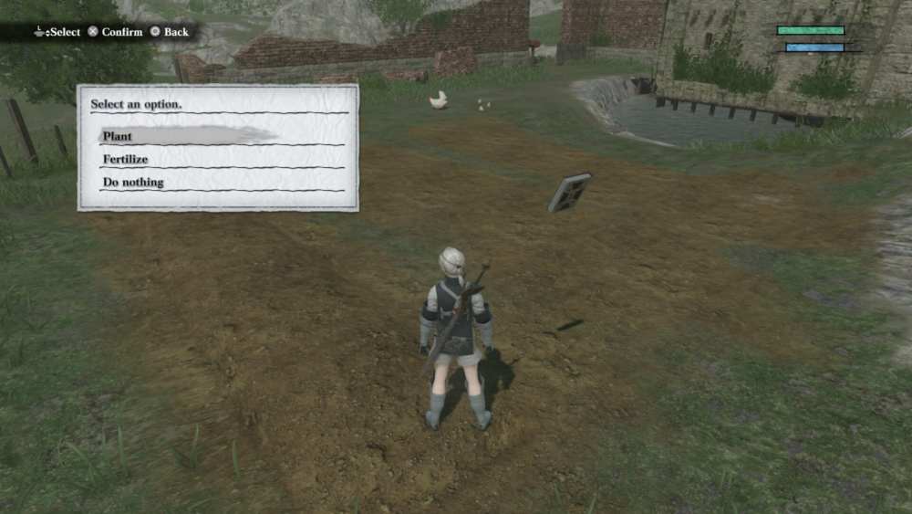 Nier Replicant Farming Guide How to Plant Seeds, Use Fertilizer & More