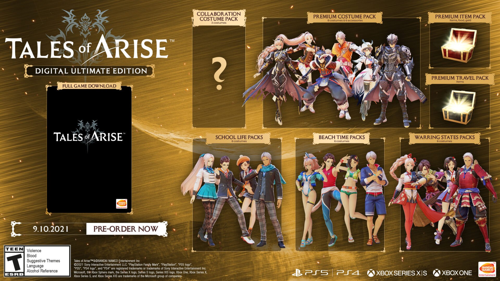 tales of arise deluxe edition