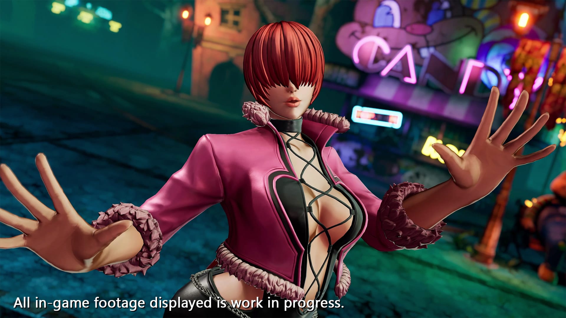 king of fighters shermie