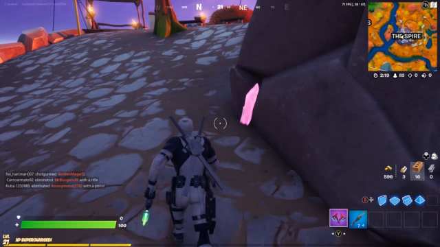 fortnite resonant crystal locations, fortnite don a disguise